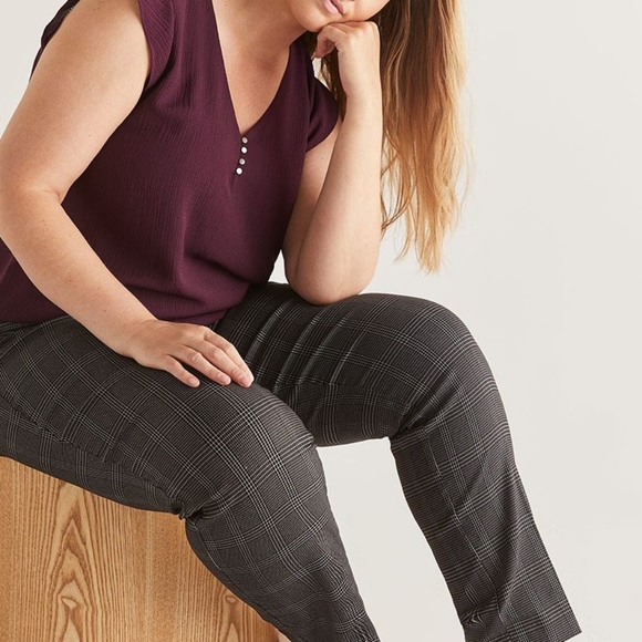 Reitmans Tops - Reitmans | Flutter Sleeve Blouse with Buttons